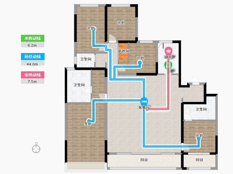 福建省-厦门市-建发养云-255.00-户型库-动静线