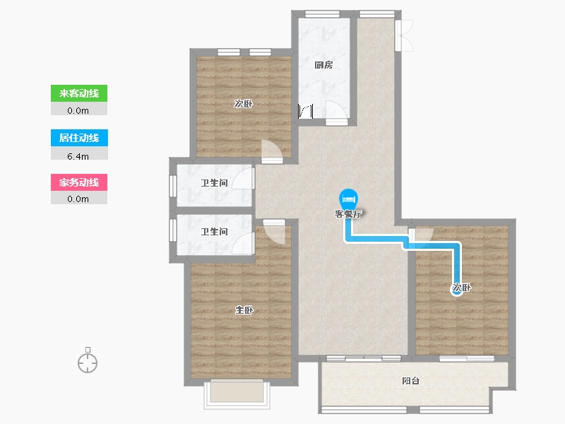 山东省-临沂市-御澜九府-110.00-户型库-动静线