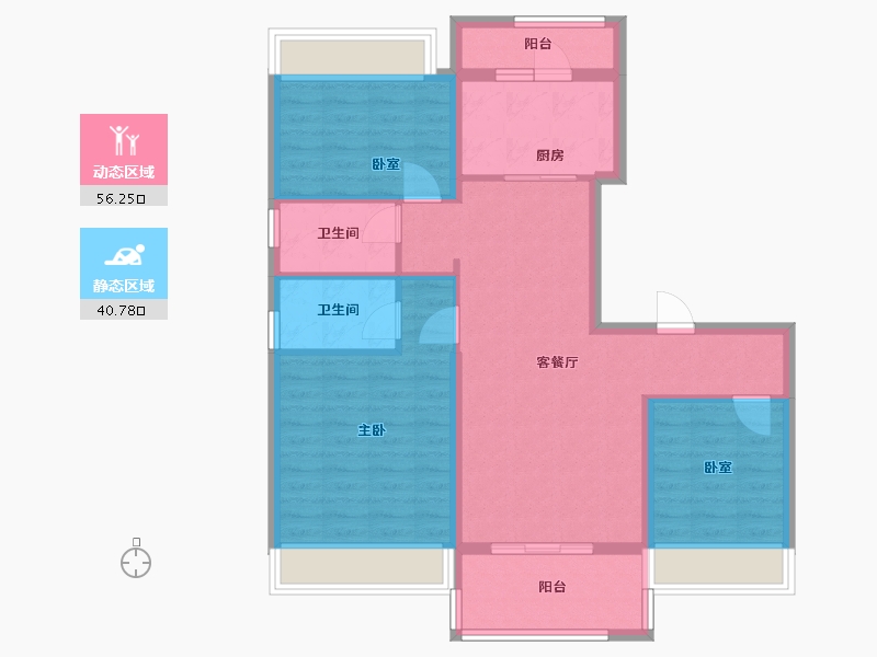 广西壮族自治区-河池市-碧桂园-118.00-户型库-动静分区