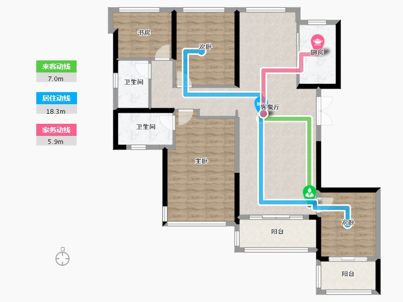 福建省-厦门市-建发养云-114.00-户型库-动静线