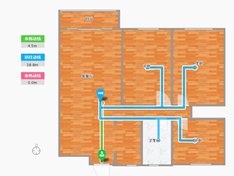 浙江省-温州市-横西锦园-81.97-户型库-动静线