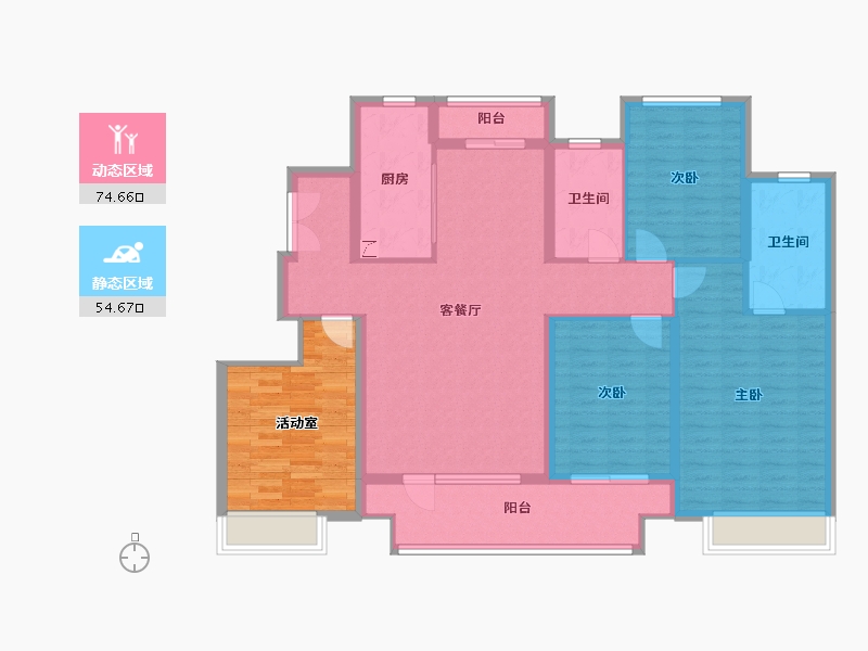 山东省-青岛市-国际海洋智区-130.00-户型库-动静分区