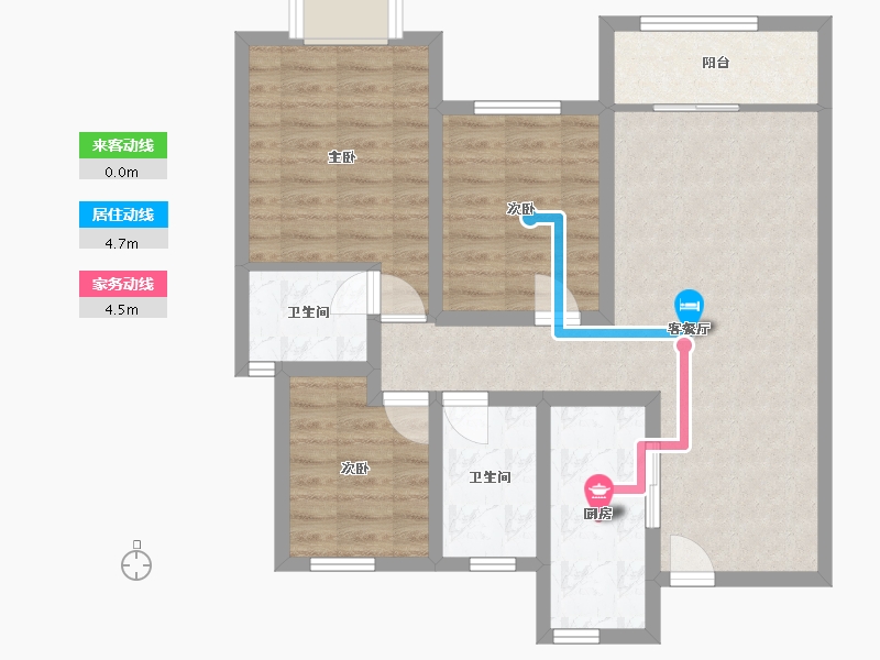 河南省-漯河市-天成家园-80.00-户型库-动静线