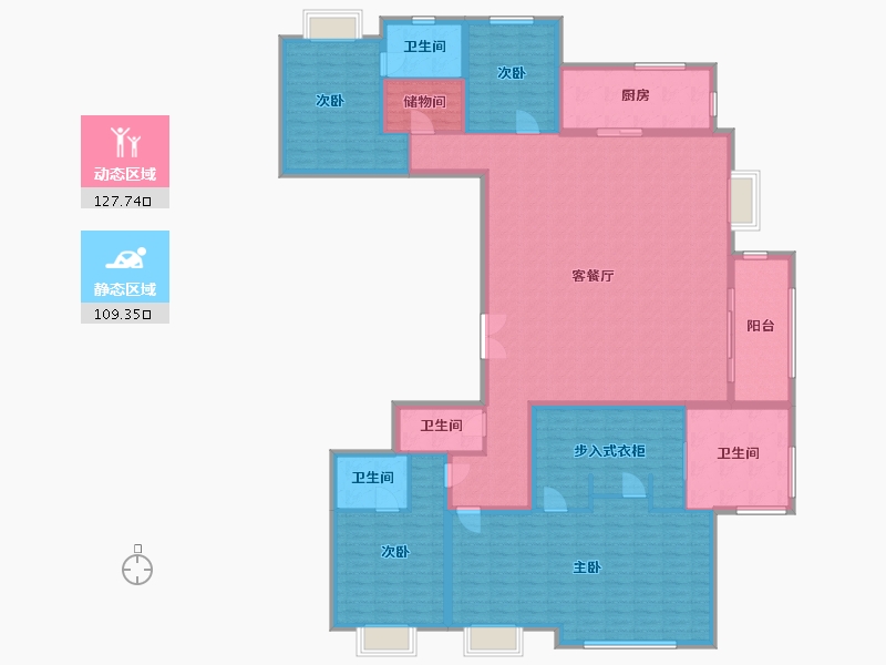 上海-上海市-仁恒海上源271-217.00-户型库-动静分区