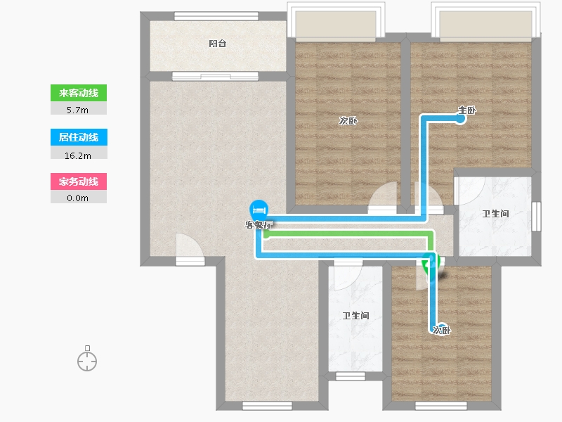 河南省-安阳市-嘉洲锦悦-100.00-户型库-动静线