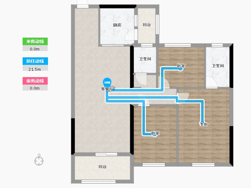 河南省-周口市-天玺湾-96.00-户型库-动静线