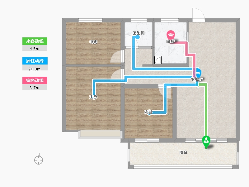 河南省-漯河市-紫宸府-82.00-户型库-动静线