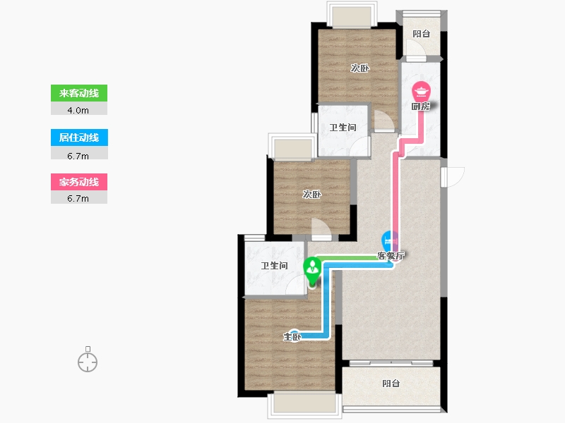 陕西省-安康市-恒大御景半岛-109.00-户型库-动静线