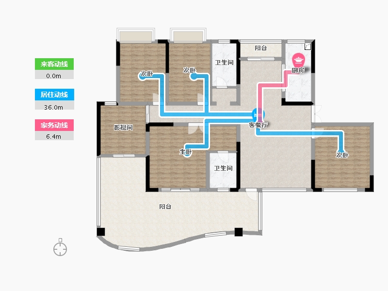 江西省-宜春市-鼎盛华府-202.00-户型库-动静线