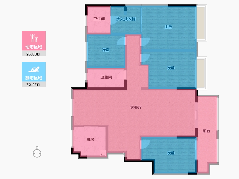 河南省-商丘市-绿地城-1区-150.00-户型库-动静分区