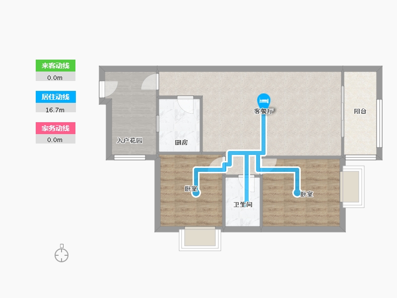 福建省-漳州市-城央金座-67.00-户型库-动静线