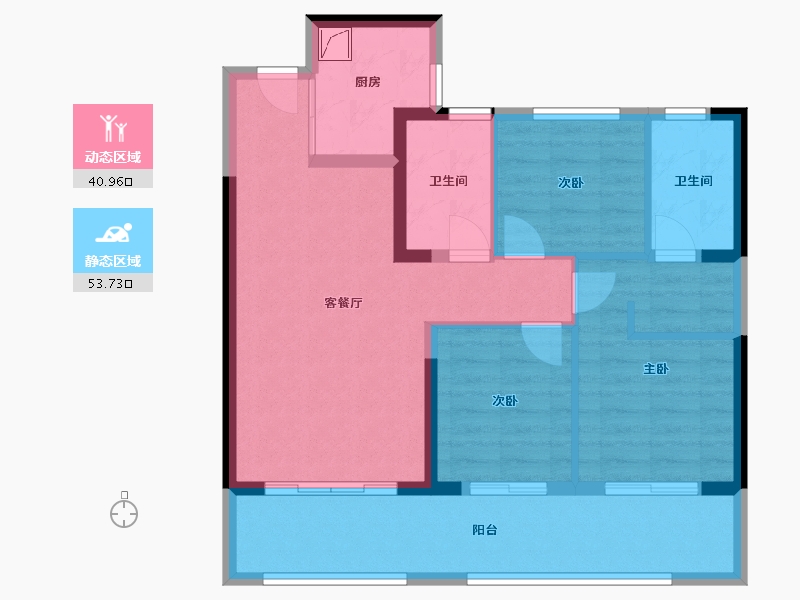 山东省-菏泽市-菏泽中心-99.00-户型库-动静分区