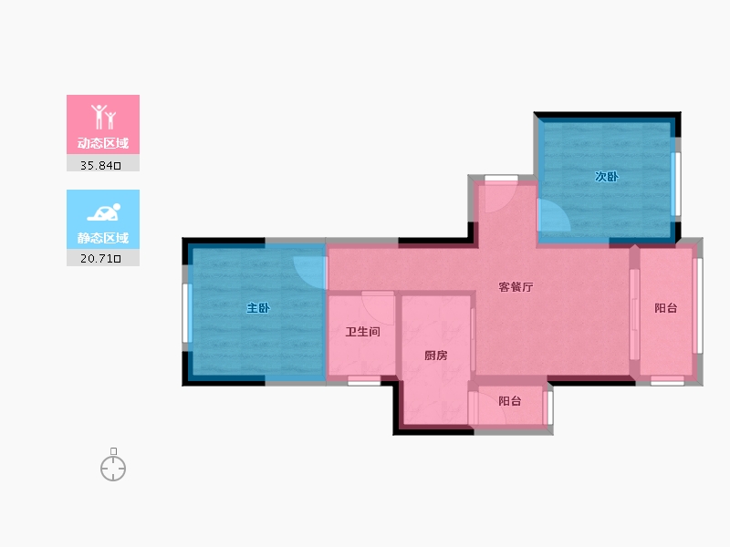 贵州省-黔西南布依族苗族自治州-杏林春晓-60.00-户型库-动静分区