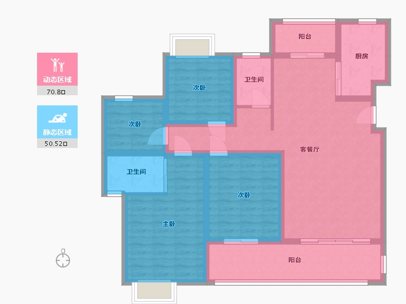 四川省-广安市-承平盛世-130.00-户型库-动静分区