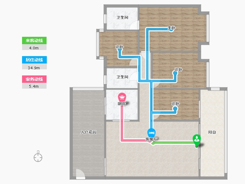 广东省-惠州市-星岸城-152.00-户型库-动静线