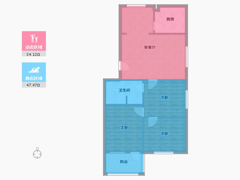 山东省-临沂市-银雀山小区-100.00-户型库-动静分区