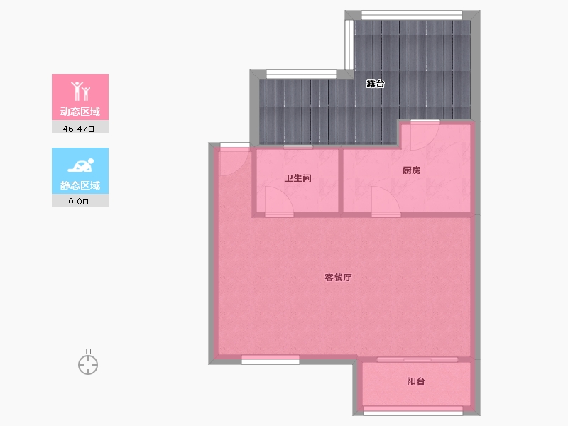 天津-天津市-千禧园-80.00-户型库-动静分区