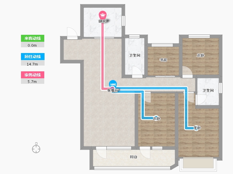 山东省-临沂市-未来城首府-108.00-户型库-动静线