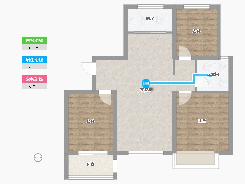 河北省-沧州市-瀛洲悦府-79.00-户型库-动静线