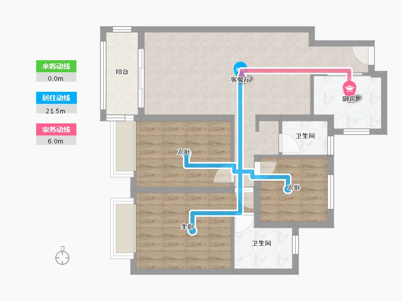 安徽省-安庆市-皖国紫竹园-100.00-户型库-动静线