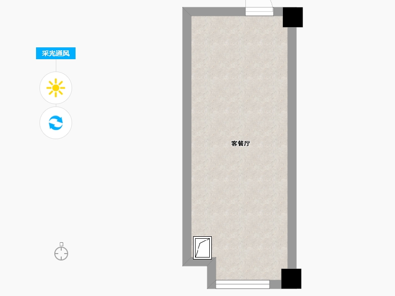 四川省-成都市-和泓芯寓-21.00-户型库-采光通风