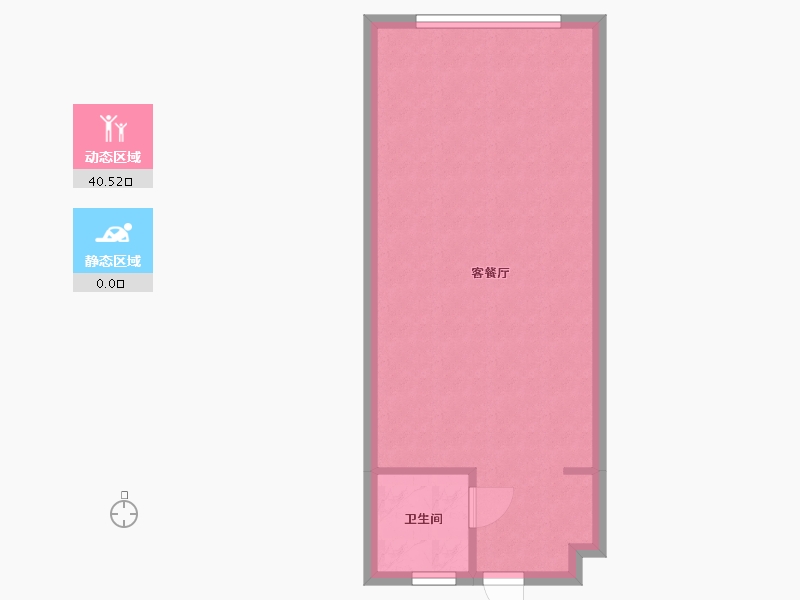 黑龙江省-鹤岗市-侨州花园-37.00-户型库-动静分区