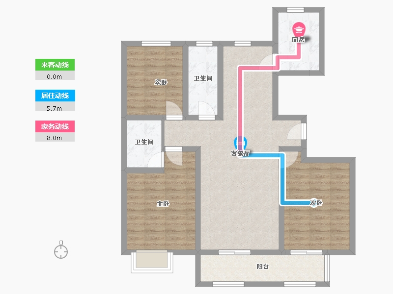 河北省-邢台市-庄鼎天下-107.23-户型库-动静线