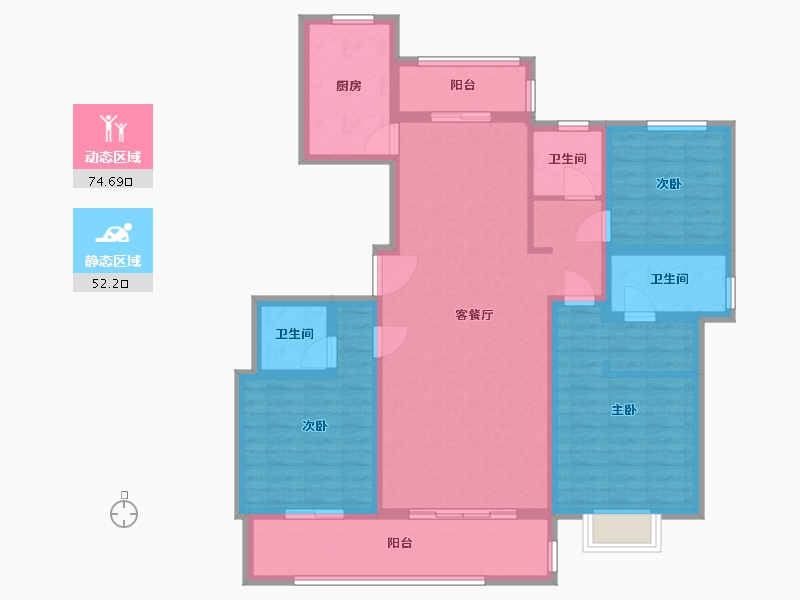 河南省-三门峡市-金渠国风苑-112.00-户型库-动静分区