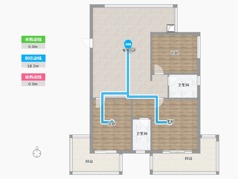 福建省-三明市-南山新村-116.76-户型库-动静线