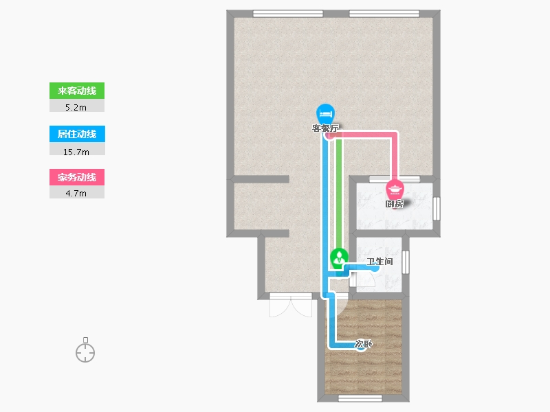 江苏省-淮安市-中梁南城上院-120.00-户型库-动静线