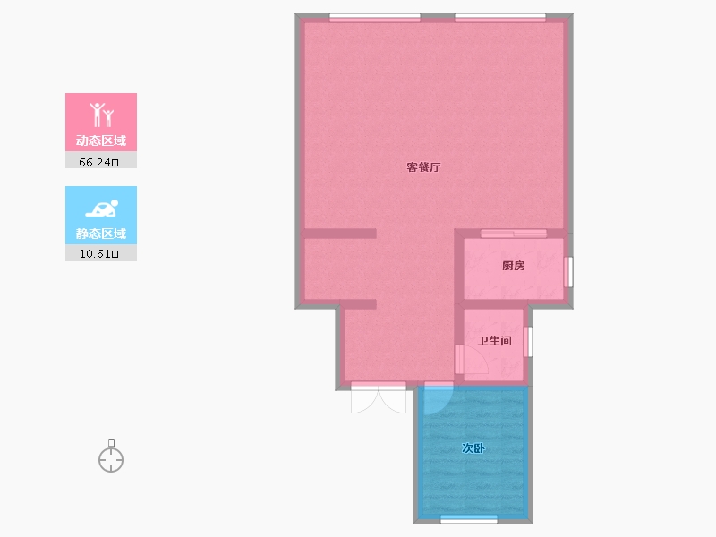 江苏省-淮安市-中梁南城上院-120.00-户型库-动静分区