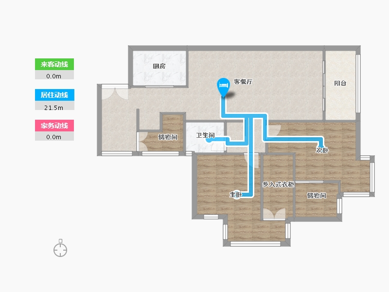 四川省-成都市-城市春天-100.00-户型库-动静线