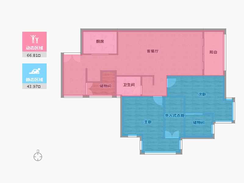 四川省-成都市-城市春天-100.00-户型库-动静分区