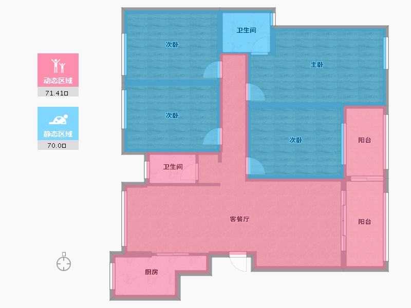 江西省-赣州市-财富广场-120.00-户型库-动静分区