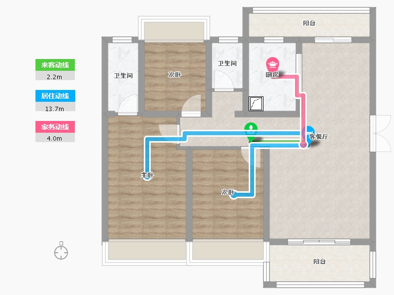 广东省-韶关市-源河汇景-98.16-户型库-动静线