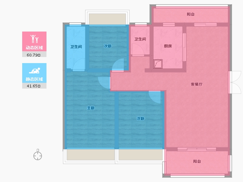 广东省-韶关市-源河汇景-98.16-户型库-动静分区