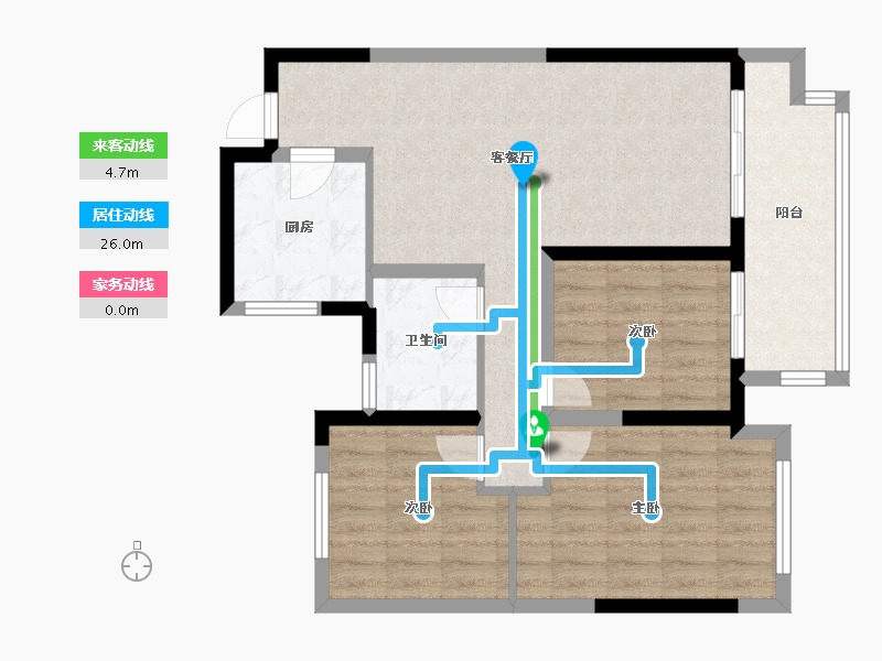 河南省-周口市-建业世和府-2期-80.00-户型库-动静线