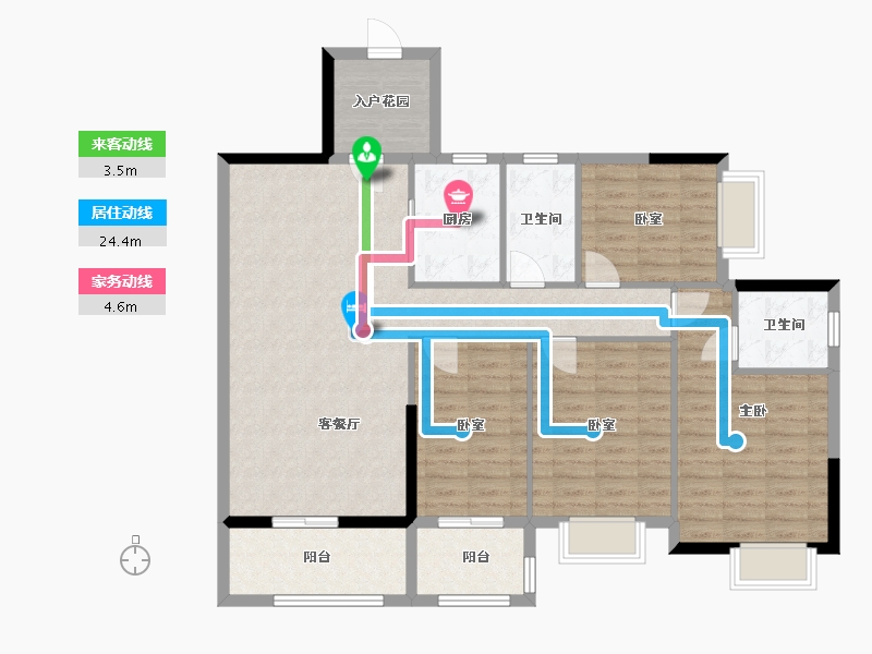 广东省-清远市-广英花园-119.21-户型库-动静线