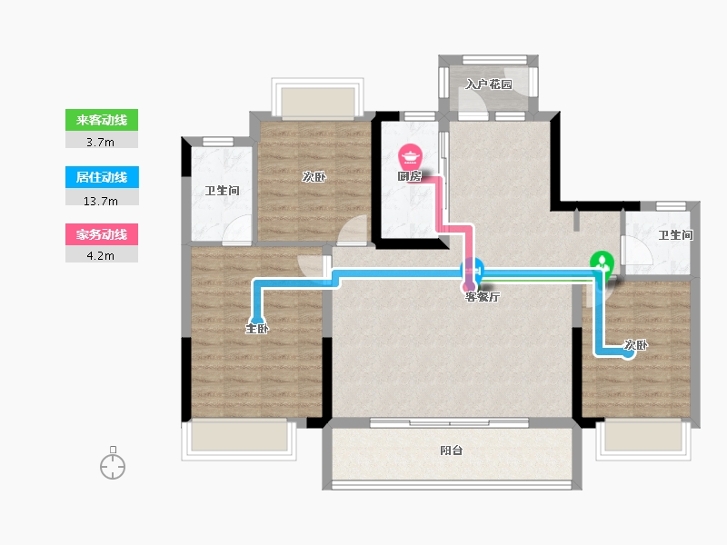 江西省-抚州市-中奥·君著宸央-96.10-户型库-动静线