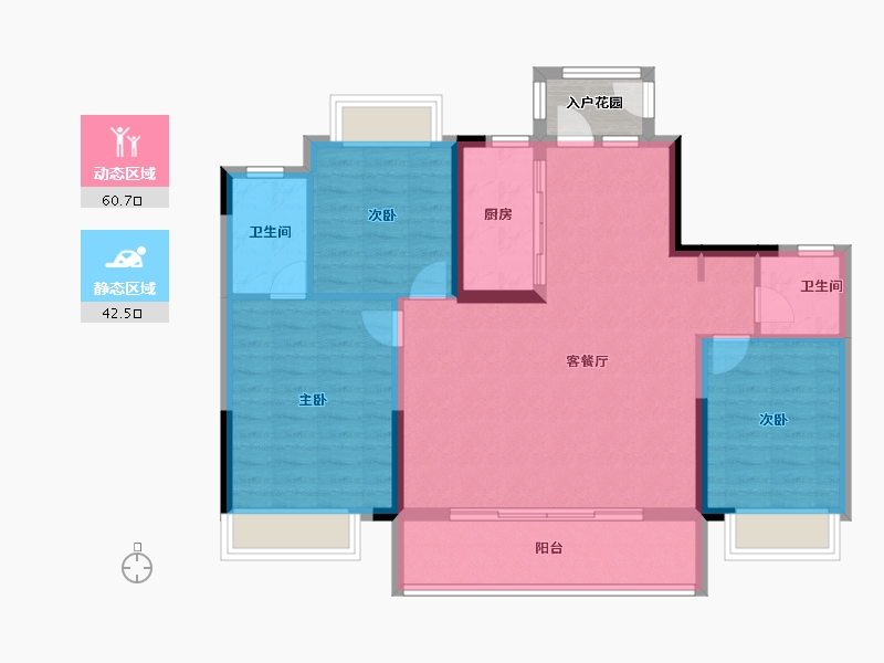 江西省-抚州市-中奥·君著宸央-96.10-户型库-动静分区