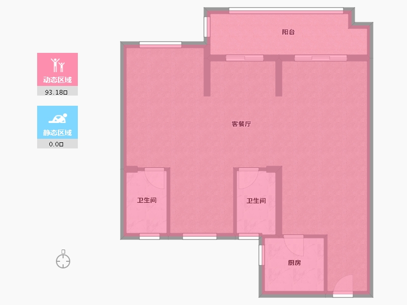 湖北省-荆州市-海墅湾-81.00-户型库-动静分区