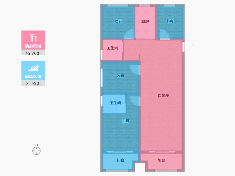 河南省-驻马店市-天中上境-四期-115.00-户型库-动静分区