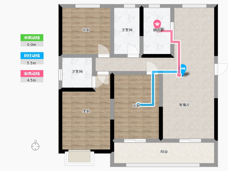 河南省-周口市-一峰梦想城-98.00-户型库-动静线