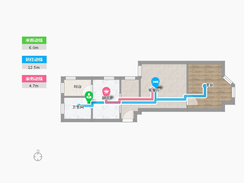 广东省-深圳市-景田北小区-35.00-户型库-动静线