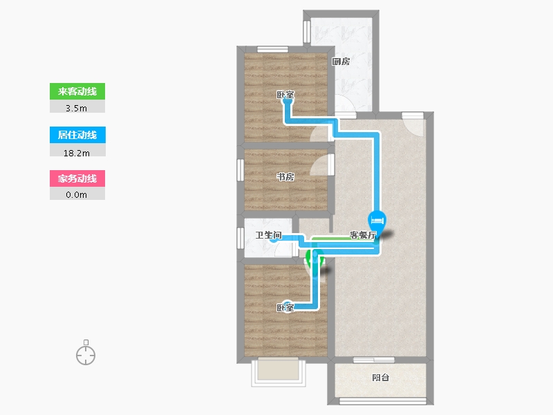 河北省-石家庄市-瑞祥华府-101.00-户型库-动静线