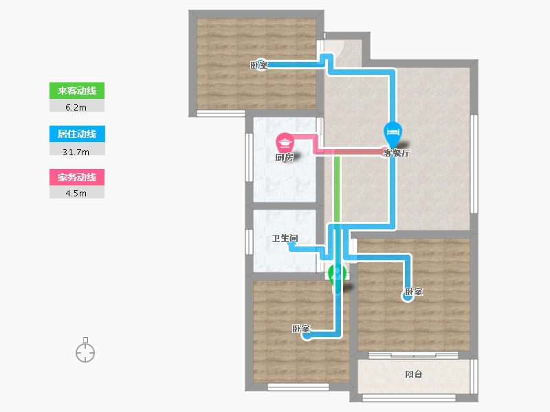 河北省-邯郸市-创宇观湖-79.00-户型库-动静线