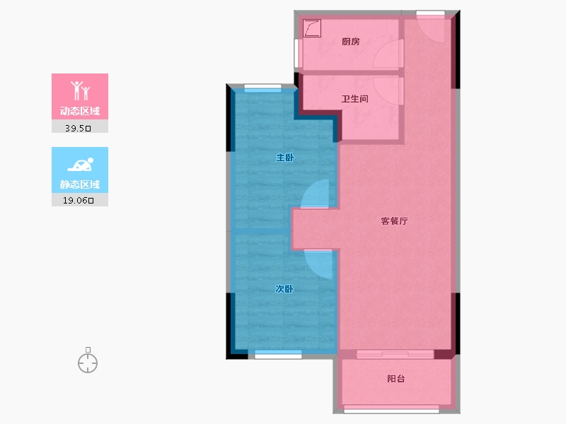 福建省-福州市-融信海纳新潮-52.00-户型库-动静分区