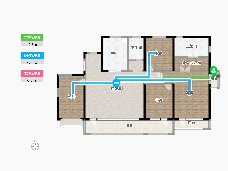 山东省-青岛市-城发长江瑞城-220.00-户型库-动静线