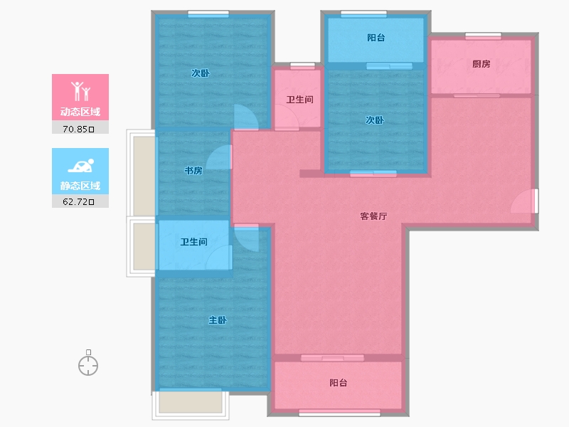 河南省-焦作市-悦东城-120.00-户型库-动静分区