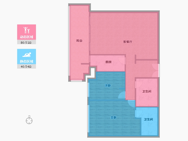 广东省-深圳市-天鹅湖花园-131.00-户型库-动静分区